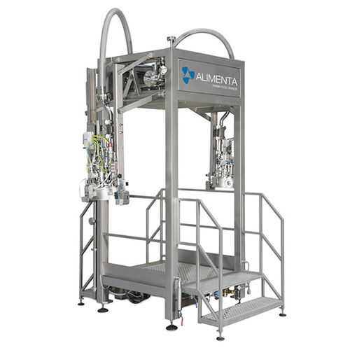 Abfüllmaschine für Säcke - Sterill Fill 2T - Alimenta Industries S.r.l. - für Getränke / für Fruchtsaft / für viskose Flüssigkeiten