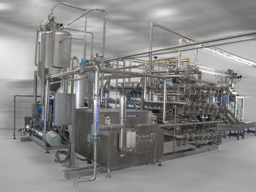 Pasteurisierer und Sterilisator / für Tomatenpüree - Alimenta Industries S.r.l. - für Fruchtsaft / automatisch