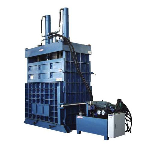 Ballenpresse für Reifen - supu002 - Zhejiang SUPU Technology Co.,Ltd - vertikal / mit Frontöffnung / hydraulisch