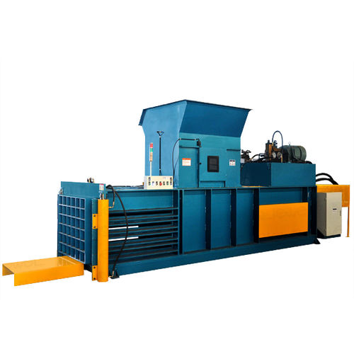 Ballenpresse für Karton - SPW100BL - Zhejiang SUPU Technology Co.,Ltd - für Müll / für Textilien / horizontal