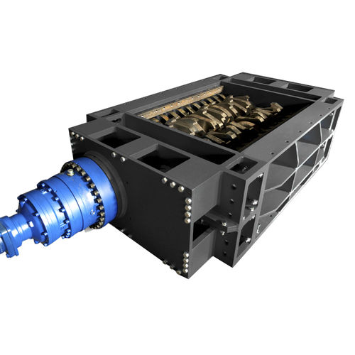 Primär-Schredder - SPS900 - Zhejiang SUPU Technology Co.,Ltd - Zweiwellen / für Holz / für Abfall