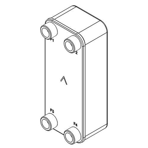 Gelöteter Plattenwärmetauscher - ABZ11 - TERMOLEADER - flüssig/flüssig / Kupfer / Nickel
