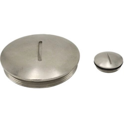 Runder Stopfen - HX-SCM series - YUEQING HONGXIANG CONNECTOR MANUFACTRER CO., LTD - außen / Gewinde / vernickeltes Messing