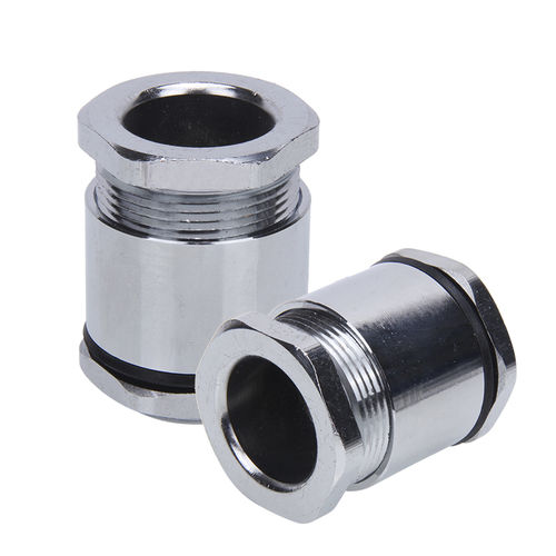 Messing-Kabelverschraubung - HX-TJ series - YUEQING HONGXIANG CONNECTOR MANUFACTRER CO., LTD - IP54 / Gewinde / gerade