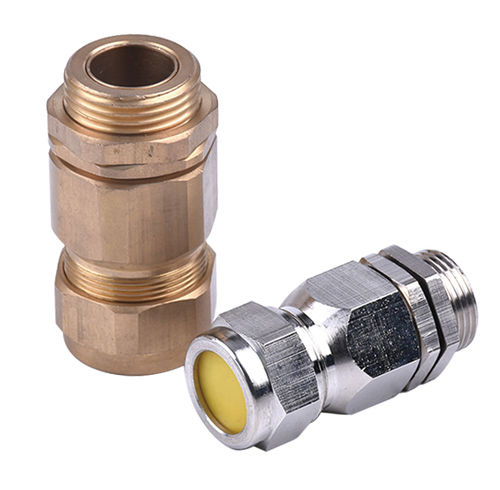 Messing-Kabelverschraubung - HX-EX-3 series - YUEQING HONGXIANG CONNECTOR MANUFACTRER CO., LTD - IP66 / Gewinde / gerade