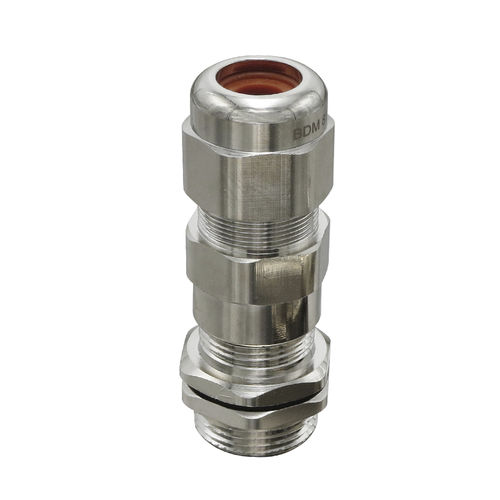Messing-Kabelverschraubung - HX-EX-2 series - YUEQING HONGXIANG CONNECTOR MANUFACTRER CO., LTD - IP54 / Gewinde / gerade
