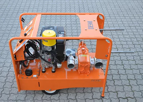 Hydraulikaggregat mit Elektromotor - DESMI Pumping Technology A/S - Pumpen / Öl / tragbar
