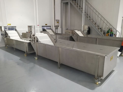 Wasser-Waschanlage - ZD-XL 4500 - Shrimp Machine - Prozess / für die Lebensmittelindustrie / für die Fischereiindustrie