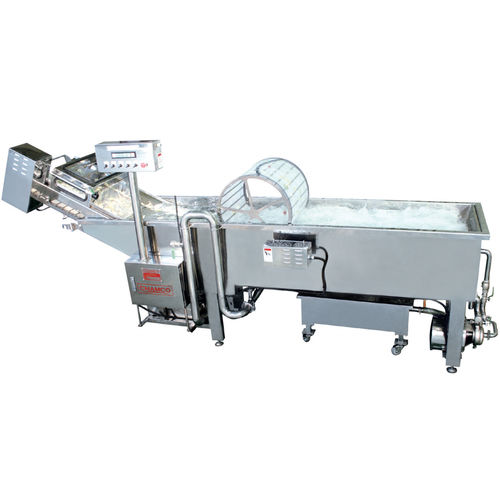 Gemüse-Waschanlage - CRAW-4000 - Chamco - Band