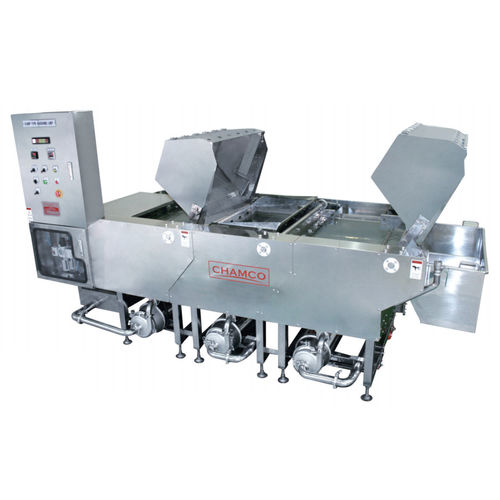 Obst-Waschanlage - CABW-3000  - Chamco - für Gemüse / Klarspül / Tauch