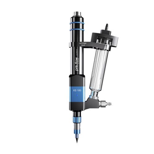 Volumetrisches Mikrodosiergerät - eco-PEN XS - preeflow by ViscoTec Pumpen- u. Dosiertechnik GmbH - für Flüssigkeiten / Klebstoff / Lötpaste
