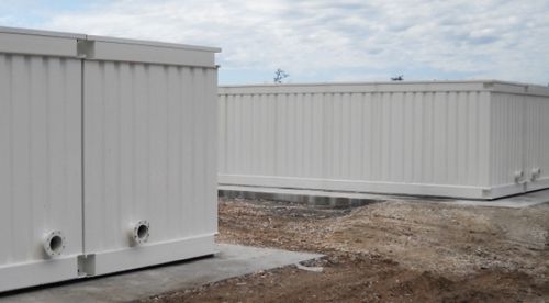 Container-Abwasseraufbereitungsstation - GREEN MBR - Idro group