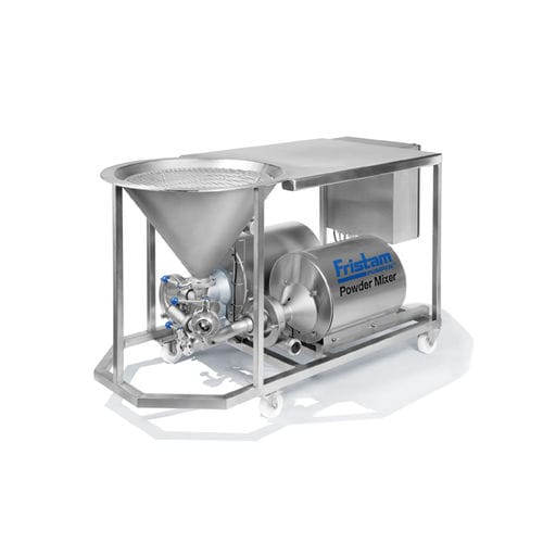 Konusschneckenmischer - PM series - FRISTAM - kontinuierlich / Pulver / für Flüssigkeiten
