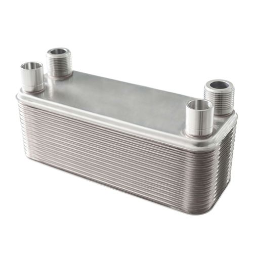 Rohrförmiger Wärmetauscher - Coilflo® - Teralba Industries Pty Ltd - flüssig/flüssig / Edelstahl / Titan