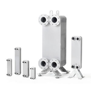 Gelöteter Plattenwärmetauscher - Teralba Industries Pty Ltd - flüssig/flüssig / Edelstahl / Kupfer