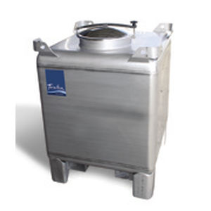 Intermediate bulk container / Edelstahl - Teralba Industries Pty Ltd - Chemikalien / für Lebensmittel / für korrosive Flüssigkeiten