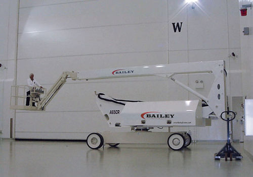 Reinraumteleskoparbeitsbühne - A65CR - Bailey lifts - auf Rädern / elektro-hydraulisch