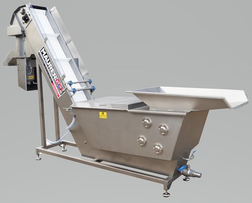 Gemüse-Waschanlage - MDK 3000 - Maurer Gep Kft. - für Obst / Band