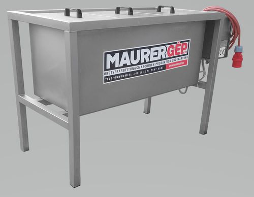 Elektrischer Pasteurisierer - MKPK 200 - Maurer Gep Kft. - für die Lebensmittelindustrie / automatisch