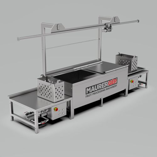 Elektrischer Pasteurisierer - MKPK 400 - Maurer Gep Kft. - für die Lebensmittelindustrie / automatisch