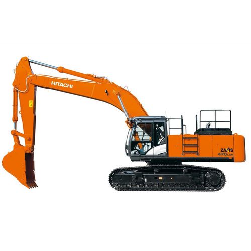 Großformatiger Bagger - ZX470-870LCR-5G - Hitachi Construction Machinery Europe - auf Raupen / Diesel / für Baustellen