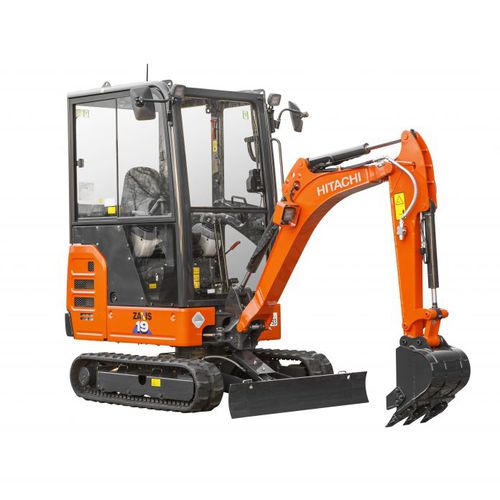 Minibagger - ZX19-6 - Hitachi Construction Machinery Europe - auf Raupen / für Baustellen / mit kurzem Schwenkradius