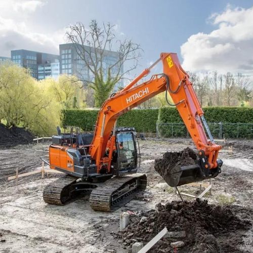 Mittelgroßer Bagger - ZX160-7 - Hitachi Construction Machinery Europe - auf Raupen / Diesel / für Baustellen