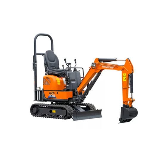 Minibagger - ZX10U-6 - Hitachi Construction Machinery Europe - auf Raupen / für Baustellen / mit kurzem Schwenkradius