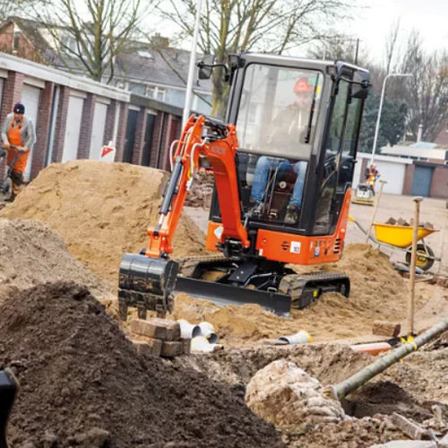 Minibagger - ZX19-6 - Hitachi Construction Machinery Europe - auf Raupen / für Baustellen / mit kurzem Schwenkradius