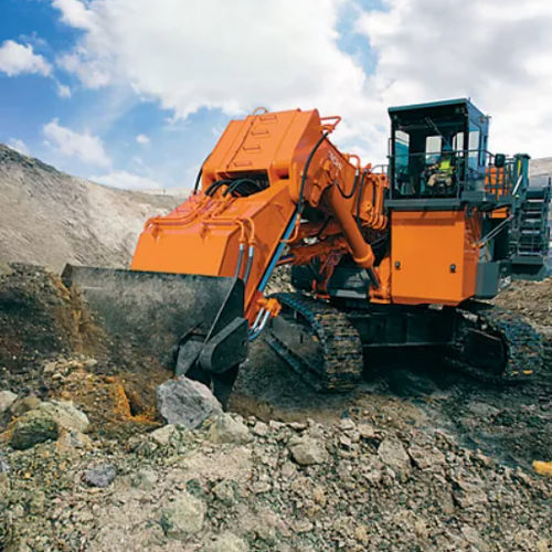 Großformatiger Bagger - EX2600-7 - Hitachi Construction Machinery Europe - auf Raupen / für Baustellen / für Bergbau