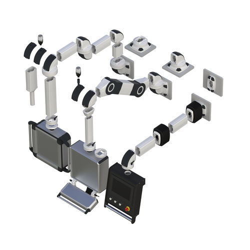 Tragarmsystem für Schaltkoffer - TK120 - TEKNOKOL Support Arm and Enclosure systems - Aluminium / für Flachbildschirm / für Beleuchtung