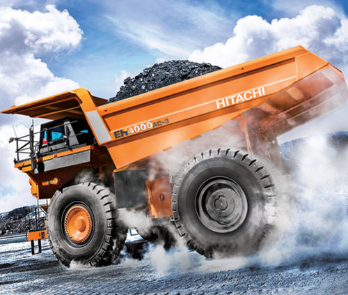 Starrer Muldenkipper - EH4000AC-3 - Deere-Hitachi Construction Machinery - Diesel / für Bergbau