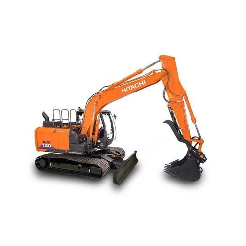 Mittelgroßer Bagger - ZX130-6 - Deere-Hitachi Construction Machinery - auf Raupen / Tier 4 Final / für Baustellen