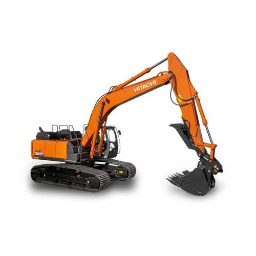 Mittelgroßer Bagger - ZX300LC-6 - Deere-Hitachi Construction Machinery - auf Raupen / Tier 4 Final / für Baustellen