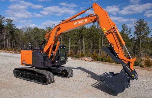 Bagger / mit kleinem Schwenkradius - ZX345USLC-6 - Deere-Hitachi Construction Machinery - mittelgroß / auf Raupen / Tier 4 Interim