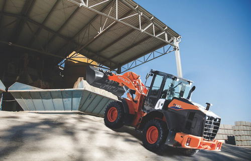 Radlader - ZW140-6 - Deere-Hitachi Construction Machinery - für Baustelle