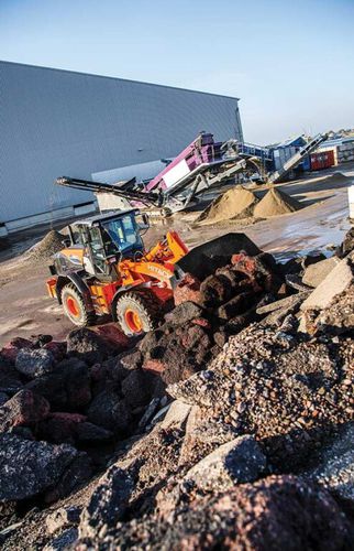Radlader - ZW180-6 - Deere-Hitachi Construction Machinery - für Baustelle