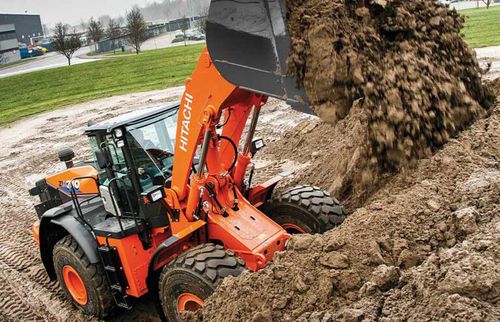 Radlader - ZW310-6 - Deere-Hitachi Construction Machinery - für Baustelle