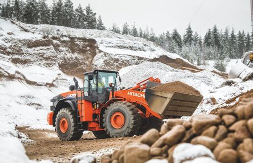 Radlader - ZW370-6 - Deere-Hitachi Construction Machinery - für Baustelle / für Bergbau
