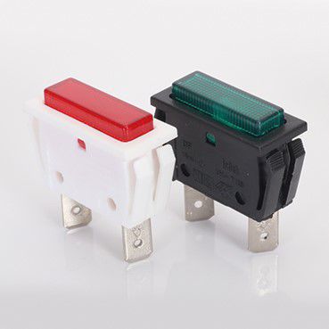Schalter mit Meldeleuchte - DF Series - Boltek Plastik - Wipp / einpolig / IP40