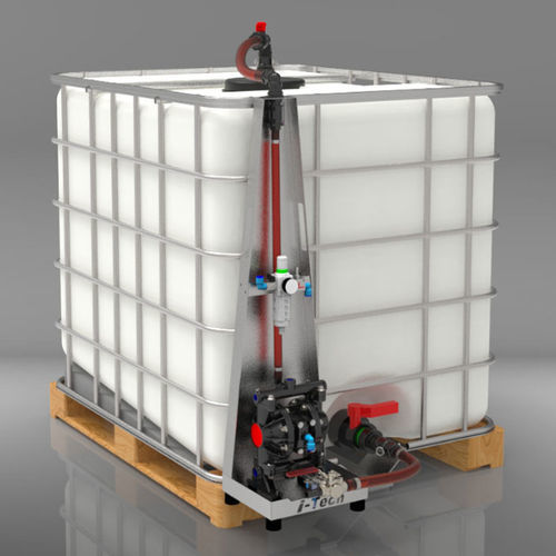 Transfersystem für Container - MONOPUMP - ITECH ITALIA - Pumpen / für Flüssigkeiten / Platten