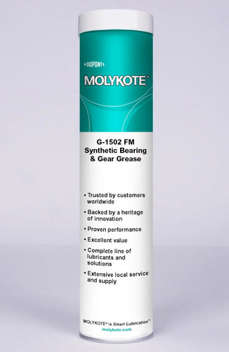 Schmierfett - MOLYKOTE® G-1502 FM - Dow Corning - Synthetik / mit Lithiumkomplex / für Wälzlager