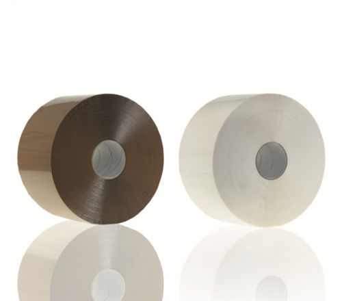 Doppelseitiges Klebeband - 4930 PR - MAC AUTOADESIVI - BOPP - Polypropylen / Acryl / weiß