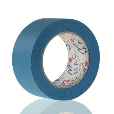 Blaues Klebeband - 62 - MAC AUTOADESIVI - zur Abdeckung / aus glattem Papier / mit Papierliner