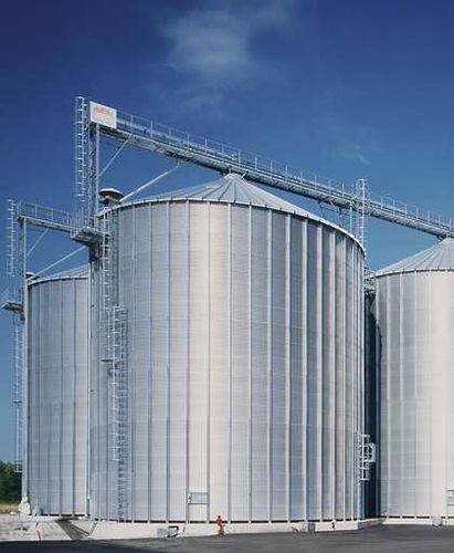 Silo mit flachem Boden - FP series - MULMIX - für Getreide / Stahl / für die Landwirtschaft