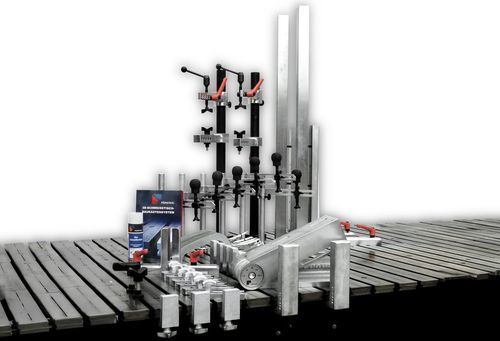 Mechanischer Spannsatz - Set 4 - FÖRSTER welding systems GmbH - für T-Rille / zum Schweißen / Edelstahl
