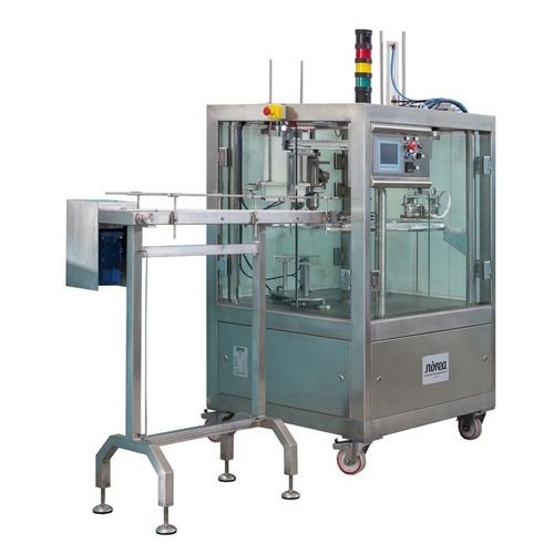 Automatische Abfüllmaschine mit Traysealer - NR10 - NOREA PANCOLINI - Becher / für Flüssigkeiten / für die Lebensmittelindustrie