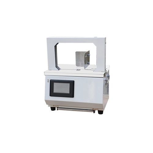 Automatische Banderoliermaschine - BM 2217 - OMSTRAP - Tischmodell / Papierband / für die Druckindustrie