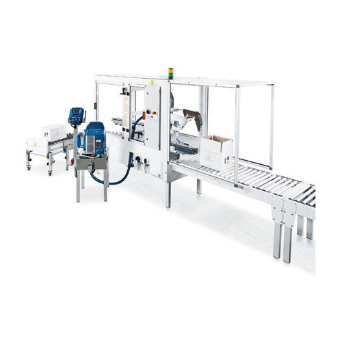 Automatische Siegelmaschine - GOLDTAPE 56FL HMT-56FL HMT XL - MARCHETTI PACKAGING S.r.l. - für Kartonverschluss / für Schachteln