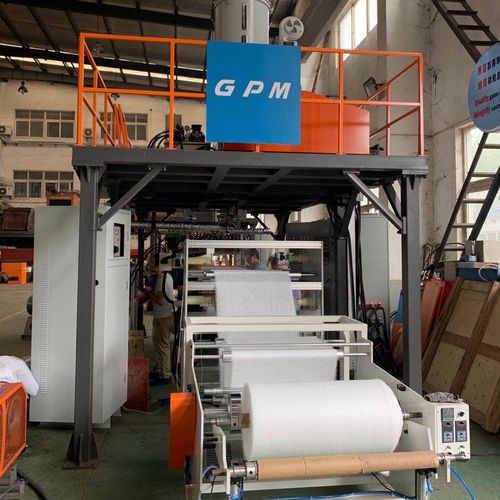 Produktionsanlage für kunststoffbeschichtetes Gewebe - GM series - GPM Machinery (Shanghai) - Vlies / durch Schmelzblasen / für Baustellen